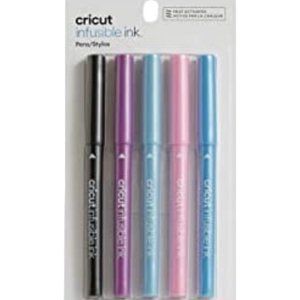 NWT Cricut 2007920 Infusible Ink Markers WaterColor Splash Medium-Point 5 Pack